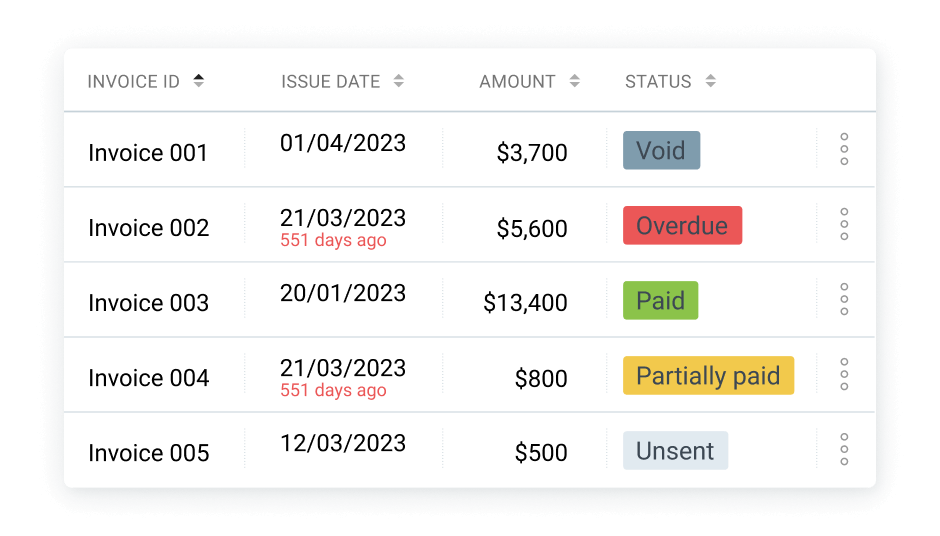 Clockify invoices