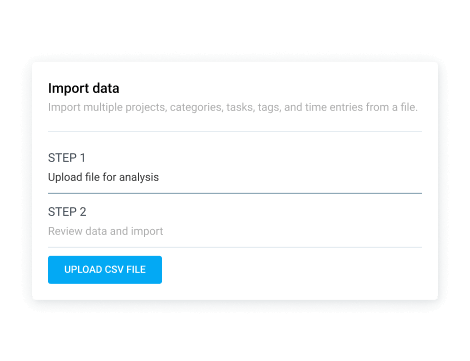 Importing time in CSV format