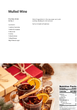 Mulled Wine recipe