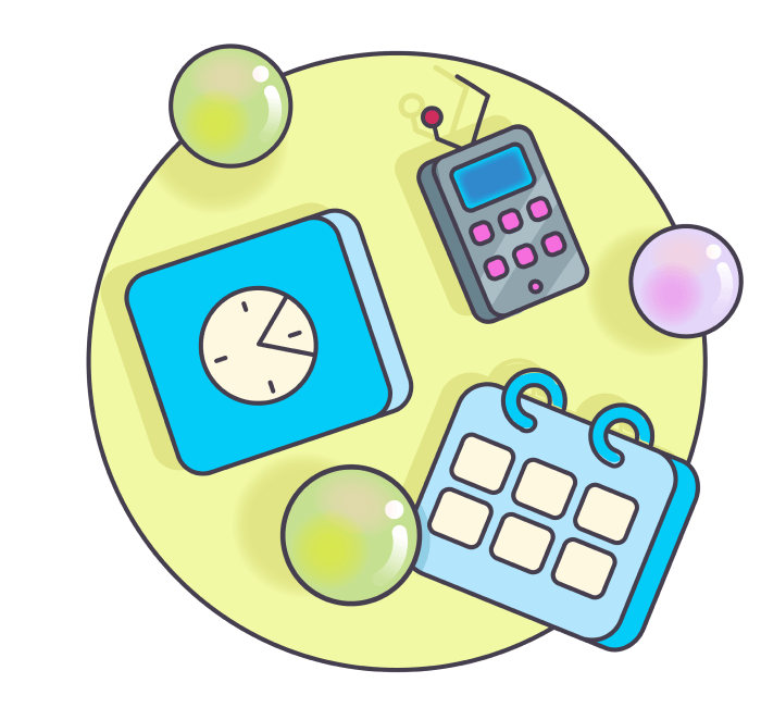 time management table of content chapter 5