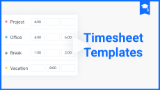 time tracking tutorial templates