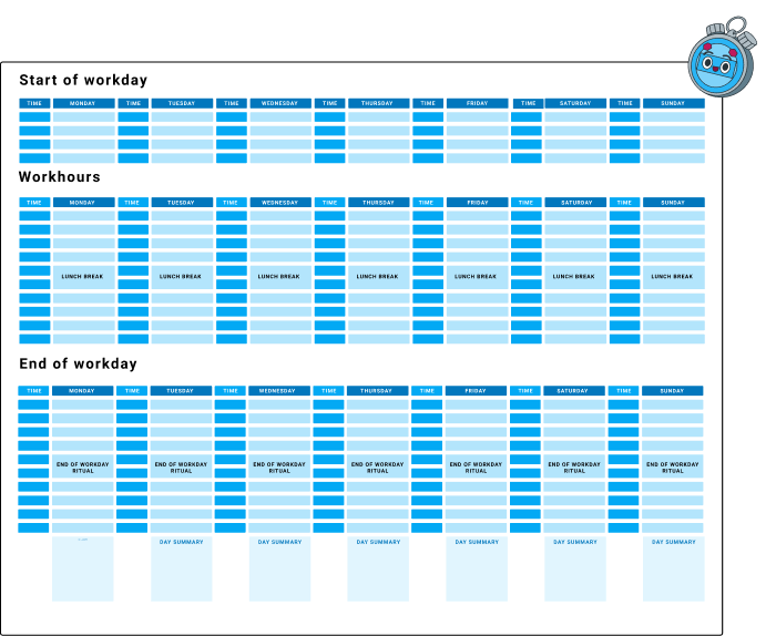 workday breakdown